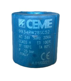CEME B12 Solenoid Valve Coil 24V AC