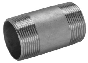Stainless Steel Double-Ended Nipple AISI 304 2 1/2"