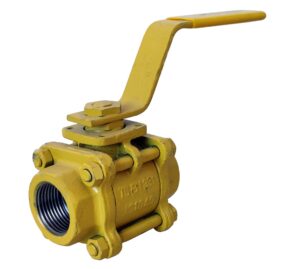 VALFTEK Full Bore 3-Piece Natural Gas Ball Valve 3/4"