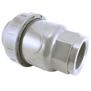 CH AQUARAM Compact Check Valve PVC-U Threaded 2 1/2"