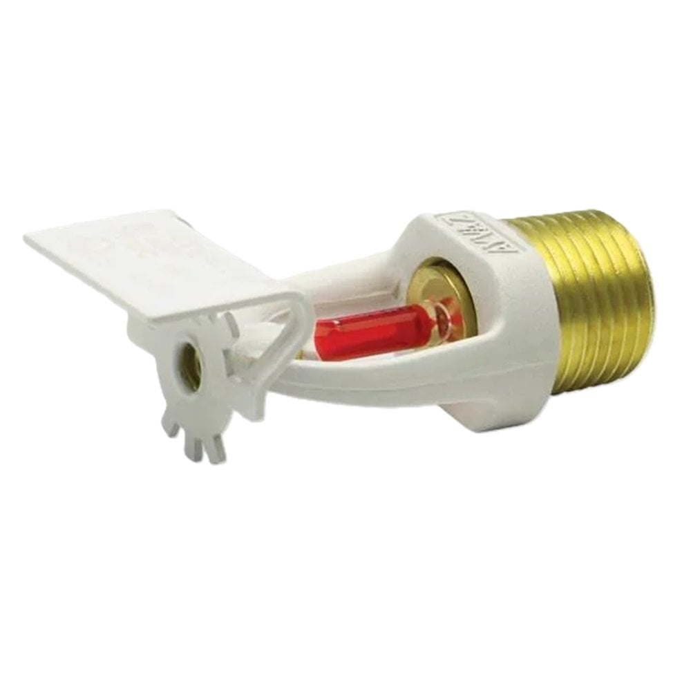 Ayvaz White Painted Sprinkler 68°C 1/2” NPT Quick Response 3mm Glass Bulb Wall Type