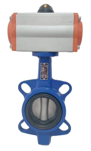 Ayvaz KV-3 Pneumatic Actuated Butterfly Valve DN80