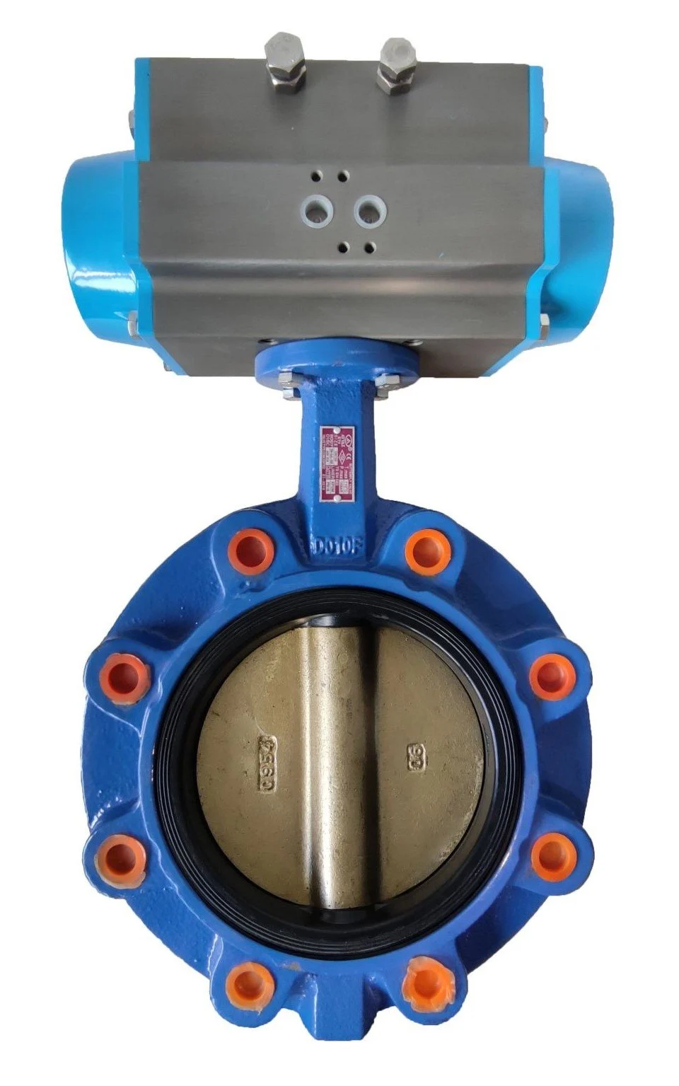AYVAZ KV-4 Pneumatic Butterfly Valve PN16 DN80