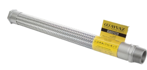 AYVAZ Stainless Steel Braided Hose N+N 1/2" L:700mm