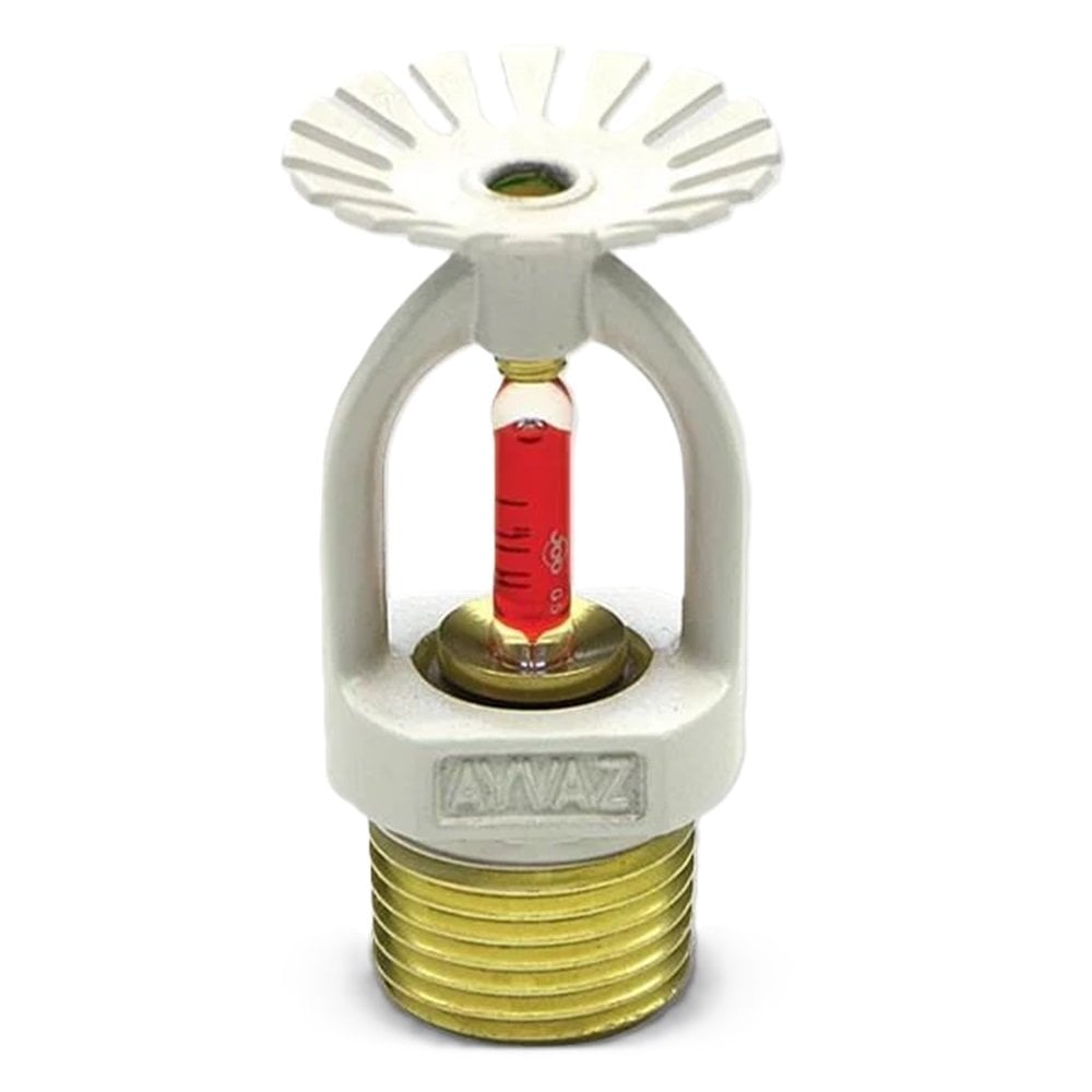 Ayvaz Chrome-Plated Sprinkler 68°C Glass Bulb Pendent Standard Response 5mm