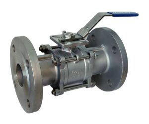 AYVAZ V-3FP Actuator Compatible Stainless Steel Ball Valve DN15 PN40