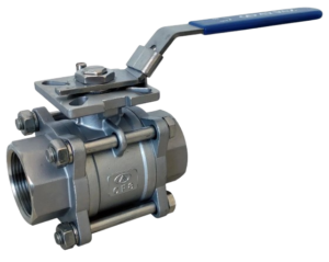 AYVAZ V-3TP Stainless Steel Ball Valve PN63 1/4"