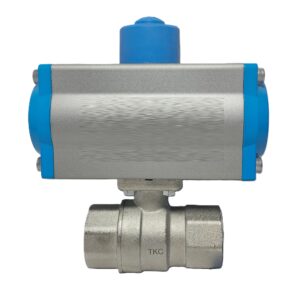 Pneumatic Actuated Stainless Steel Ball Valve PN40 3/4"