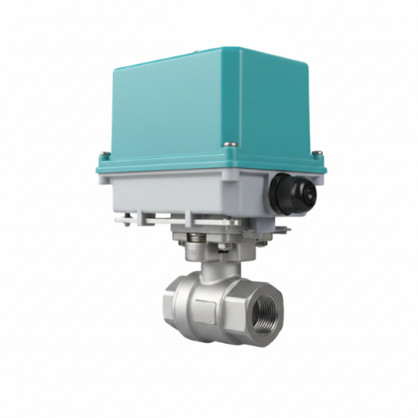 Electric Actuated Stainless Steel Ball Valve 1" 220V