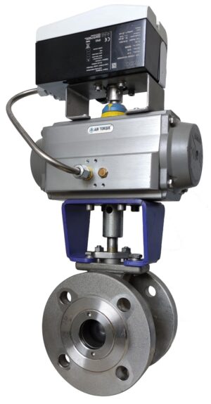 Stainless Steel Pneumatic Control Valve DN150 PN16
