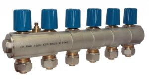 ECA Self-Valved Manifold 5 Outlets 1" 602120671