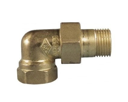 ECA Corner Radiator Fitting 1/2" 601002002