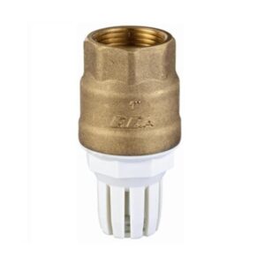 ECA Brass Spring-Loaded Foot Valve 1 1/2" PN10 601007020