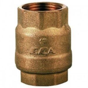 ECA Spring-Loaded Vertical Check Valve 1 1/4" PN25