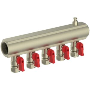 TDS Manifold with Integrated Valve 10 Outlets 1"