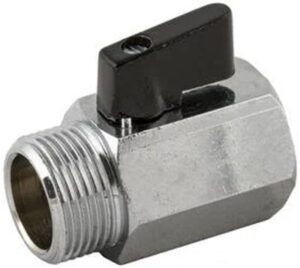 AIGNEP 6066 Mini Ball Valve Female-Male 1/4"