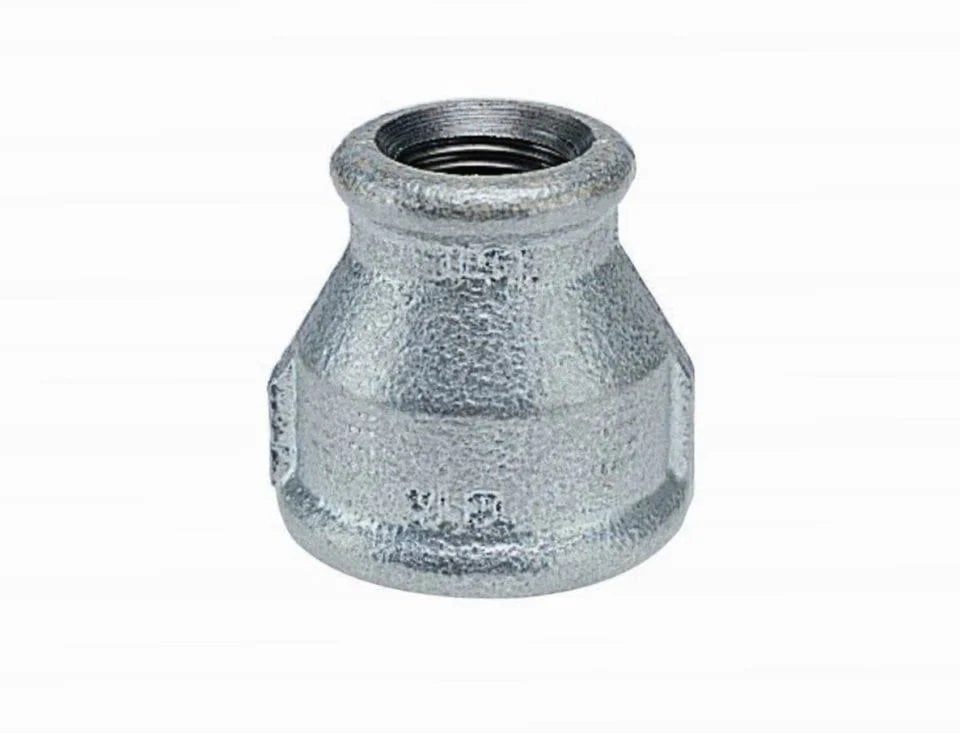 TRAKYA DÖKÜM Galvanized Reducing Coupling 1/2" – 3/8"
