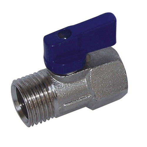 KONSAN Blue Mini Ball Valve 1/8"