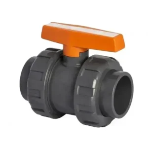 NOZBART PVC-U Solvent Socket Ball Valve Ø50mm - 1 1/2"