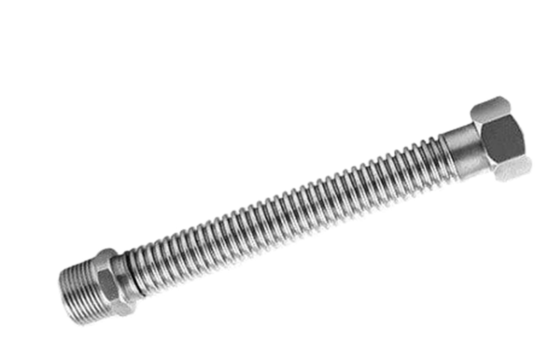 AYVAZ Unbraided Hose 3/4" Fitting + Fitting L:1000mm