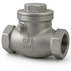 Stainless Steel Wafer Check Valve AISI 304 1" PN16