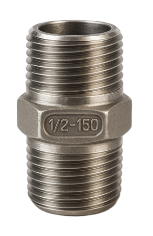 Stainless Steel Hex Nipple AISI 304 3"