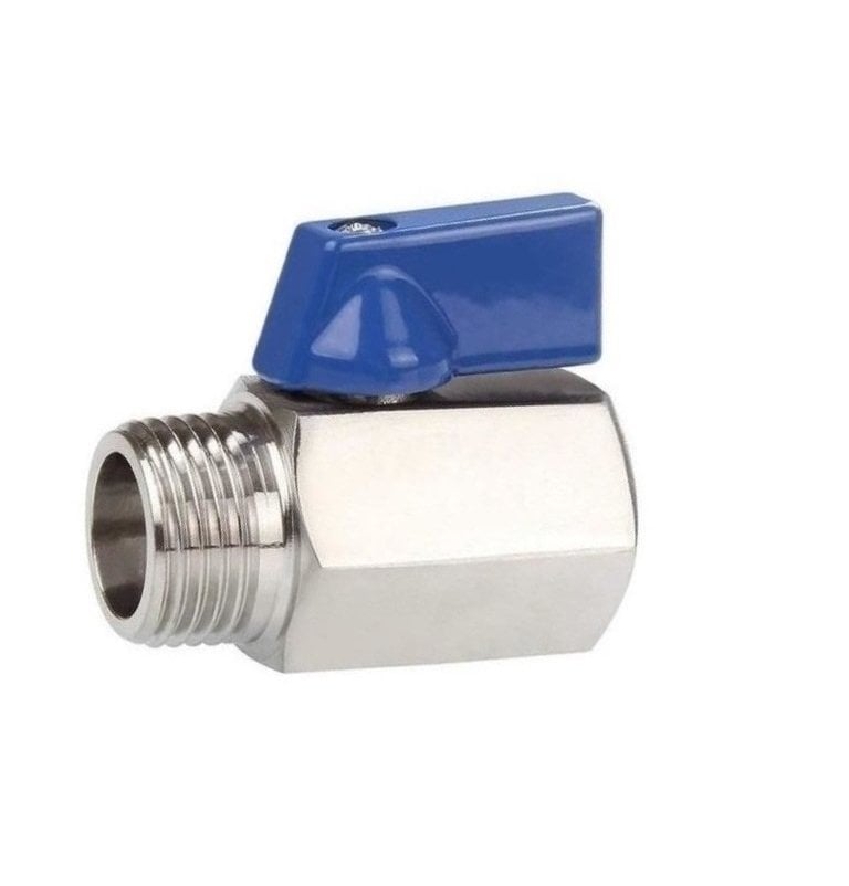 Stainless Mini Ball Valve AISI 304 3/8''
