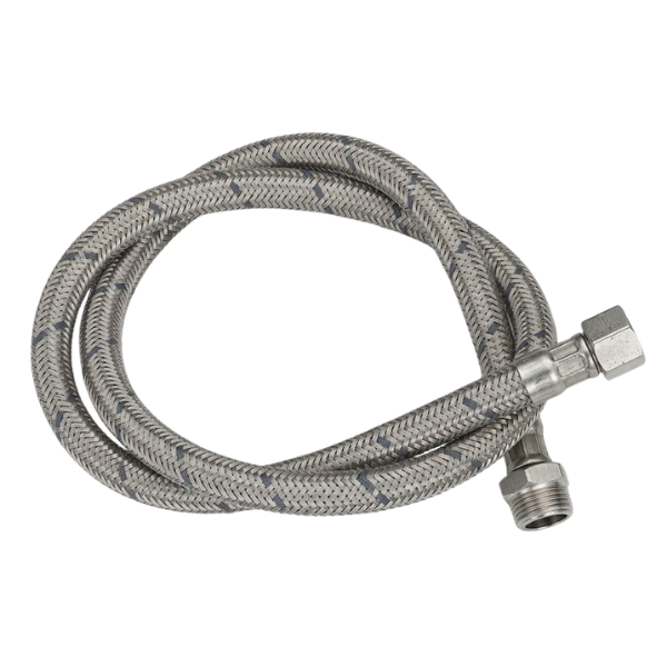 Stainless Steel Braided Fuel Flex Hose R+N 3/4" x 3/4" L:1200mm