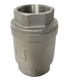 Stainless Steel Spring Check Valve AISI 304 1 1/2"