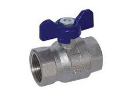 KONSAN Industrial Brass Ball Valve 1'' PN25 Blue