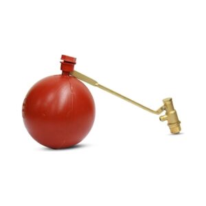 TEZELLER Plastic Float Valve with Ball 1/2"