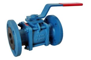 VALFTEK Full Bore 3-Piece Ball Valve DN100 PN40