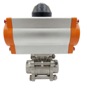 Pneumatic Actuated 3-Piece Stainless Steel Ball Valve PN63 3/4"
