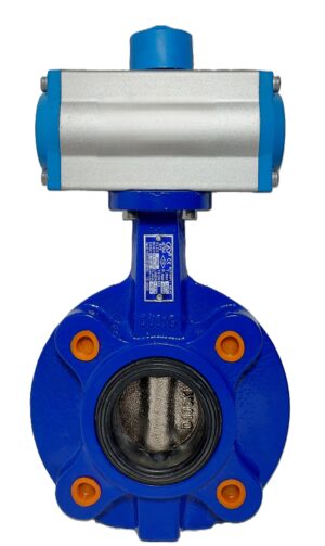 AYVAZ KV-8 Pneumatic Actuated Butterfly Valve DN50