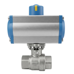 Pneumatic Actuated Stainless Steel Ball Valve PN63 3/4"