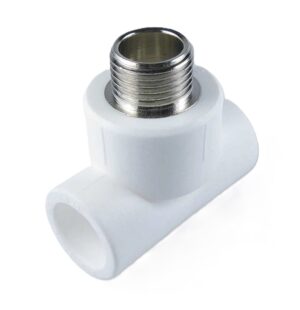 GF HAKAN PLASTIK PPRC Male Threaded Tee 20mm - 1/2"