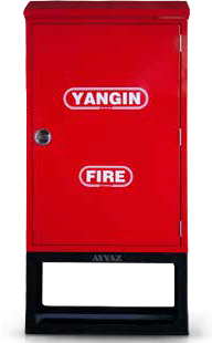 Ayvaz Sahra Type Fire Cabinet DN65 20 m Hose + Nozzle