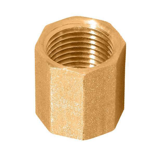 Yellow Brass Coupling 2"