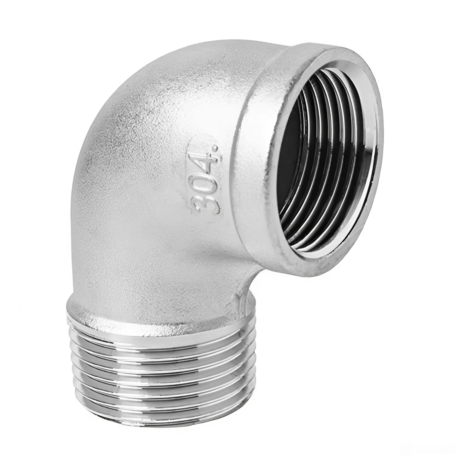 Stainless Steel Threaded Elbow AISI 304 3/4"