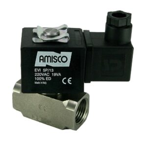 Stainless Steel Solenoid Valve NK 1/2" 7901-KDND005-060-220AC