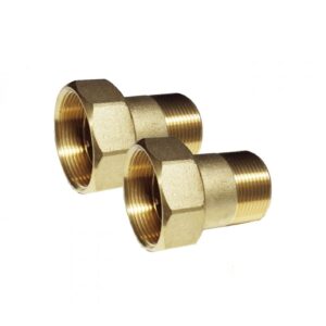 Water Meter Fitting 1 1/4'' Yellow