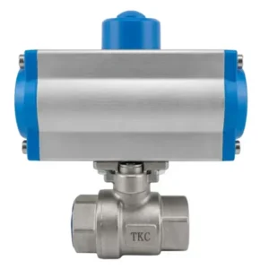 Pneumatic Actuated Stainless Steel Ball Valve PN63 3/4"