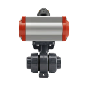 Pneumatic Actuated U-PVC Ball Valve 1 1/4"