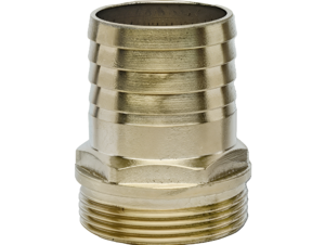 Yellow Brass Hose Fitting 1" - 27mm