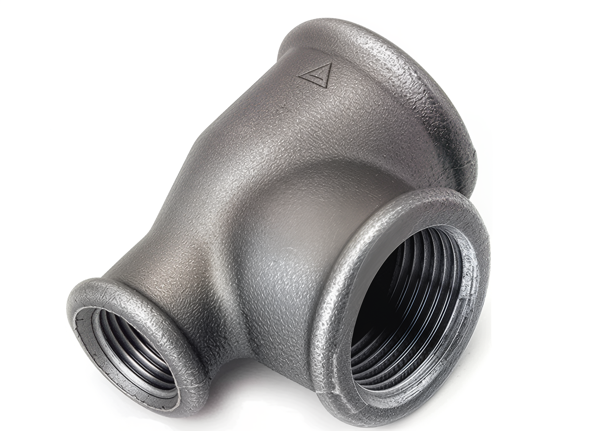 TRAKYA DÖKÜM Black Malleable Tee 3" - 2" - 3"
