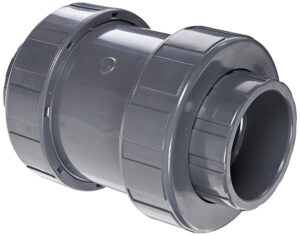 PİMTAŞ U-PVC Spring Check Valve Ø40mm Socket
