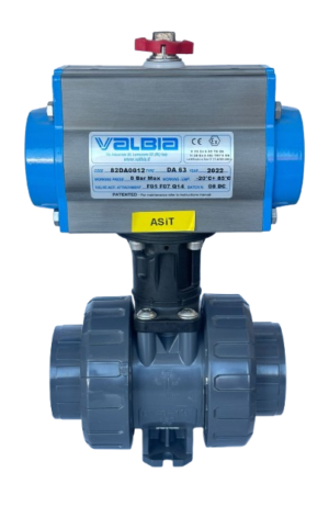 Valbia Pneumatic Actuated Ball Valve Ø50mm