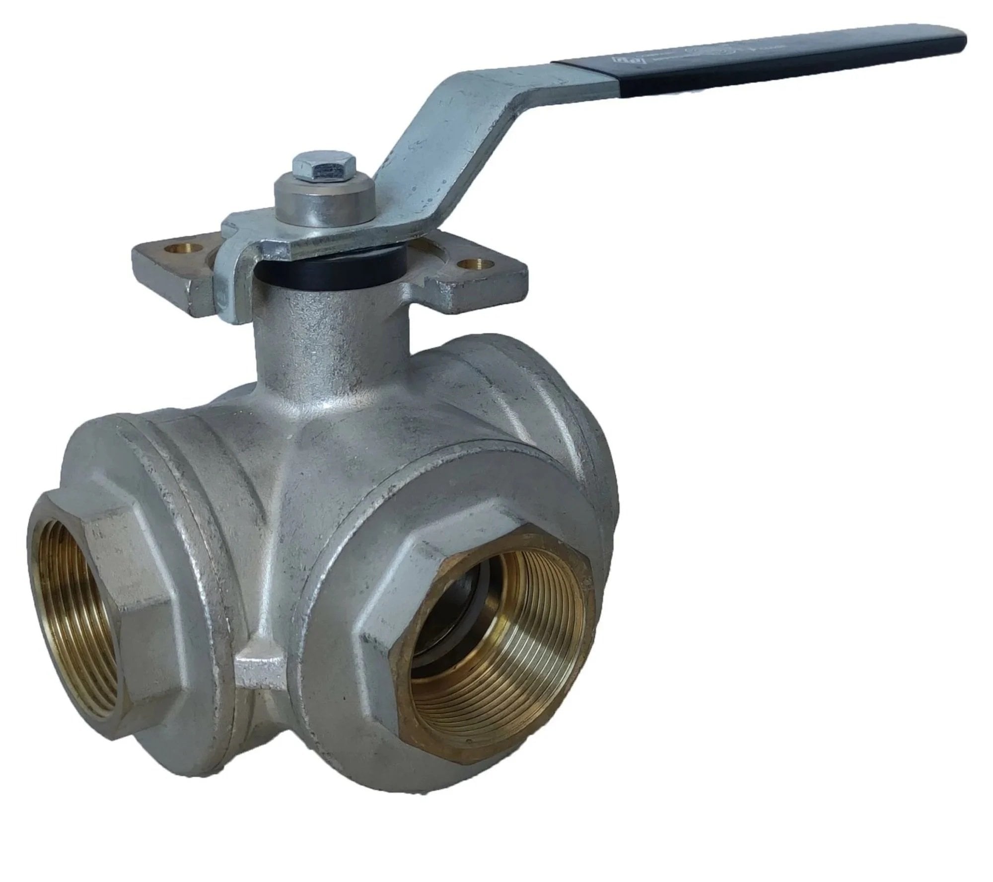RB COMBI-SFER 3500 T Brass 3-Way Ball Valve PN10 2"