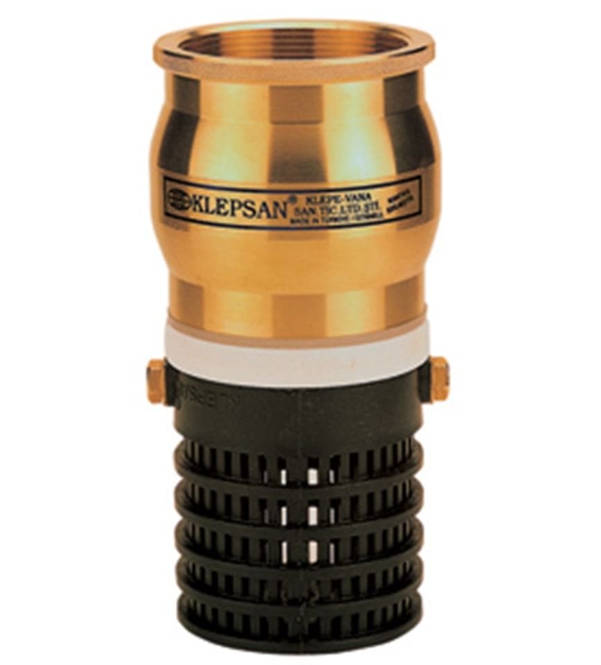 KLEPSAN Spring-Loaded Foot Valve 1 1/4"