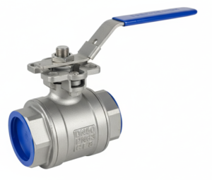 DMS Actuator Compatible 2-Piece Stainless Steel Ball Valve 2" PN63
